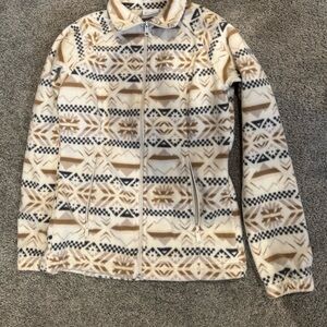 Columbia Beige and Brown Patterned Jacket